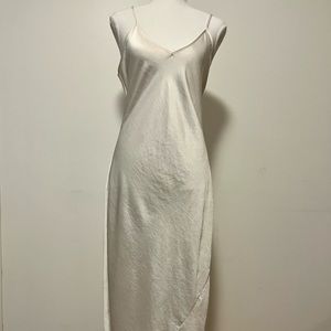 Wilfred - Off White - Midi Only Slip Dress